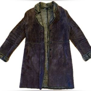Y2K Express Suede Coat